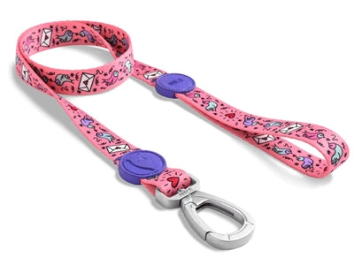 Morso Dog Belt Recycled Sweet Tweet Pink