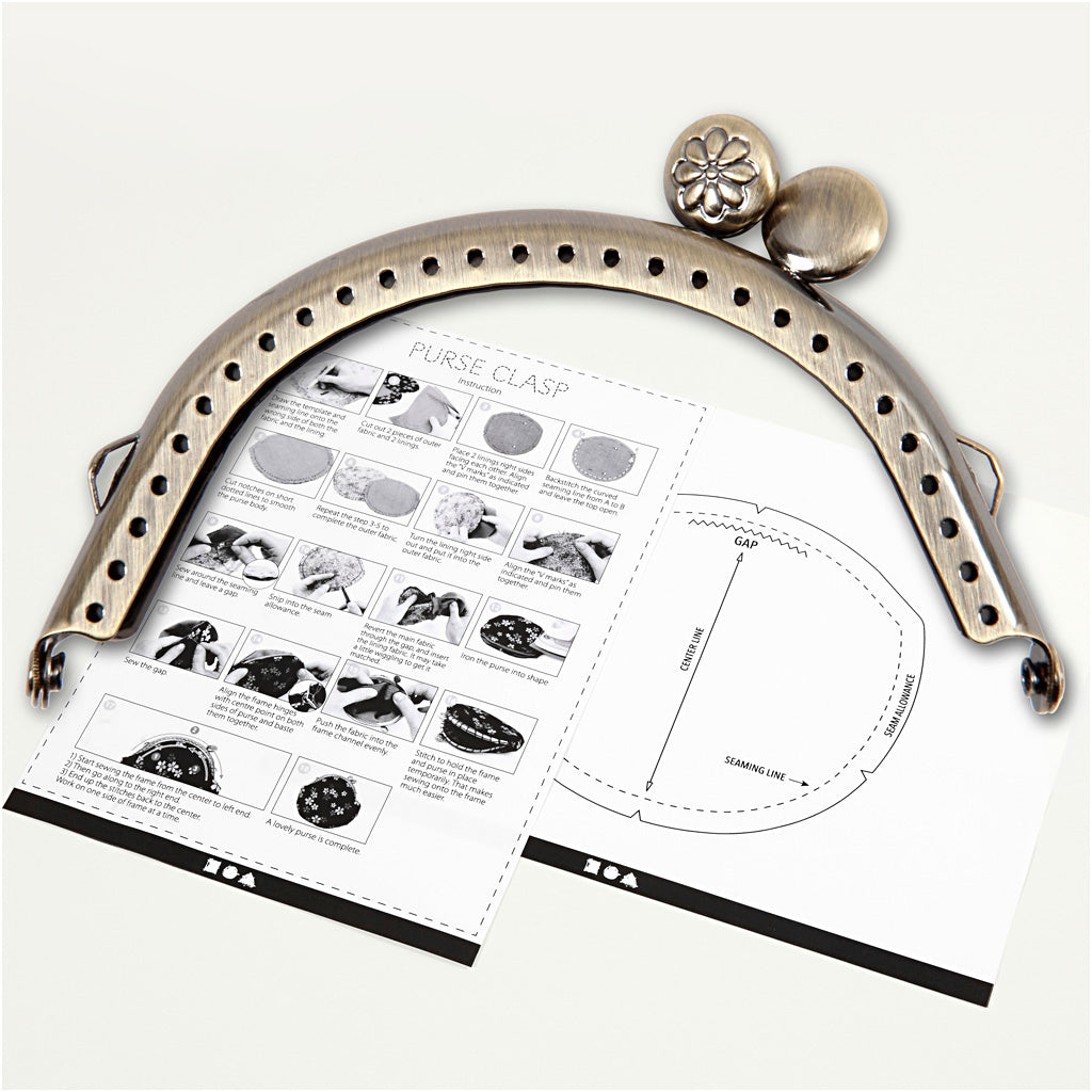 Creativ company http: www.cchobby.nl portemonnee-gesp-kit-8-cm-geborsteld-messing-1-stuk
