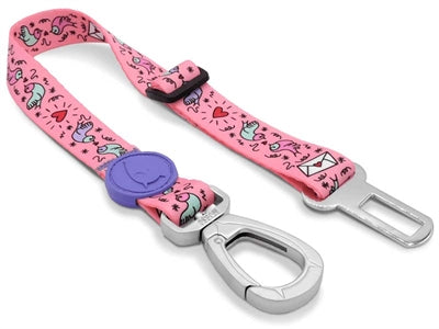 MORSO Dogs schable ceinture recyclée douce tweet rose