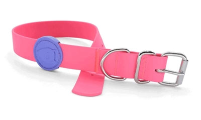 Morso Collar Dog Waterproof Recycled Passion Pink