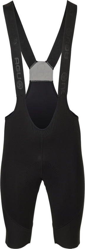 Agu enduro plus - bibshort - heren - fietsbroek - wielrenbroek - zwart - xl - compressie - ademend - siliconen gripper - naadloze bretels