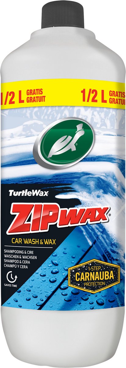 Turtle zip wax shampoo (1,5 liter)