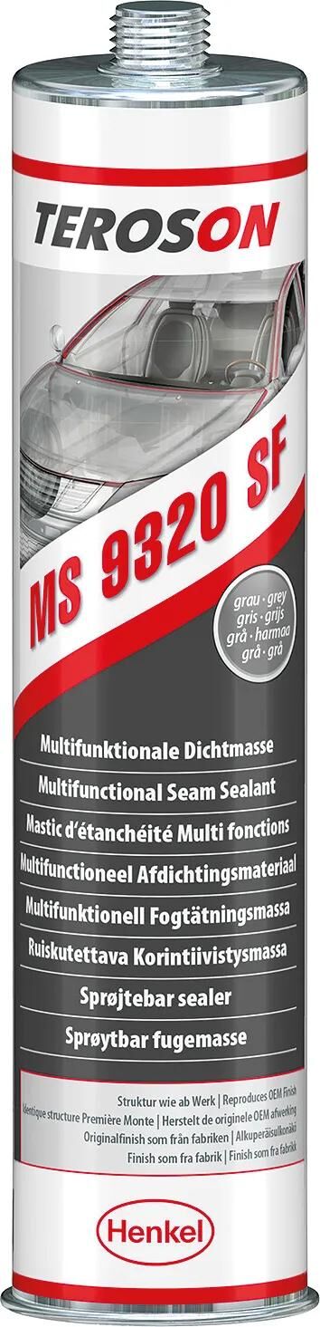 Teroson afdichtpasta ms 9320 sf terostat 9320 super fast gray 310ml