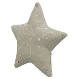 Trixie Xmas Play Cushion Star z Cattnip Cotton Beige