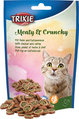 Trixie fleischig knusprig Hühnchen Katzenminze Gluten -frei