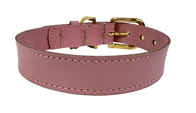 Sazzz Collar Dog Braveheart Leather Pink