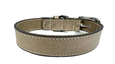 Sazzz Collar Dog Nomad Vintage Leather Beige