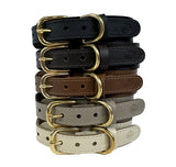 Sazzz Halsband hond pioneer leer donkerbruin