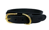 Sazzz Halsband hond pioneer leer zwart