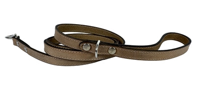 Sazz Dog Belt Nieustraszony vintage skórzany beż