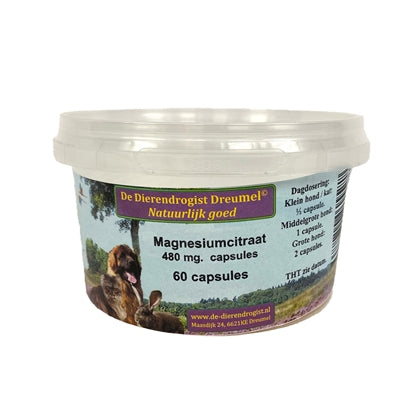 Animal drogist Magnesium Citrate Capsules