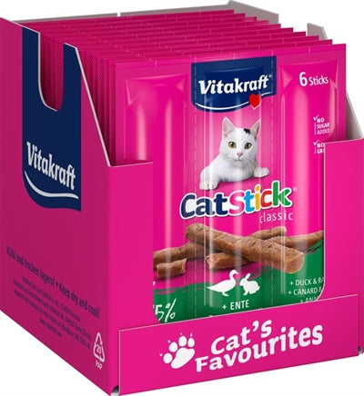 Vitakraft Cat-Stick Mini Duck with rabbit