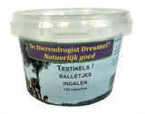 Dierendrogist testikels indalen capsules