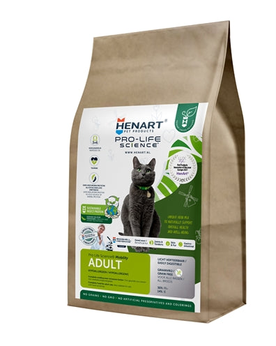 Henart Mealworm Insect Cat Adulto con membrana de cáscaras de huevo de dobladillo