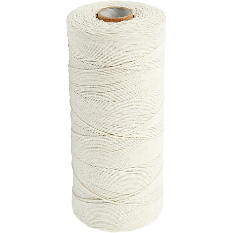 Creativ company https: www.cchobby.nl katoendraad-l-700-m-extra-dunne-kwaliteit-12-6-ca-1-mm-licht-naturel-250-gr-1-bol