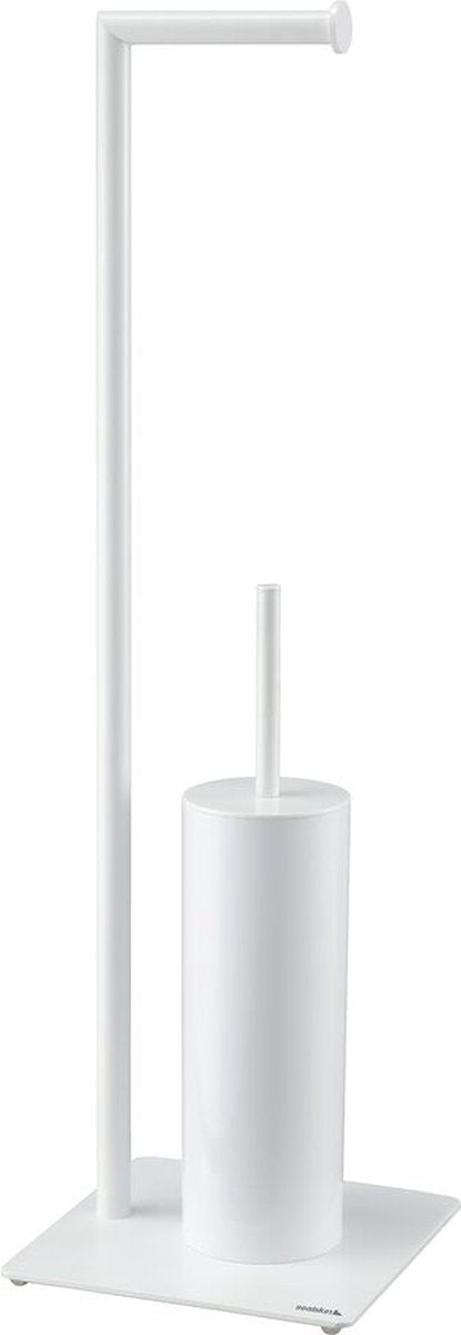 Sealskin tube - toiletbutler - toiletborstel met houder siliconen - vrijstaand - wit