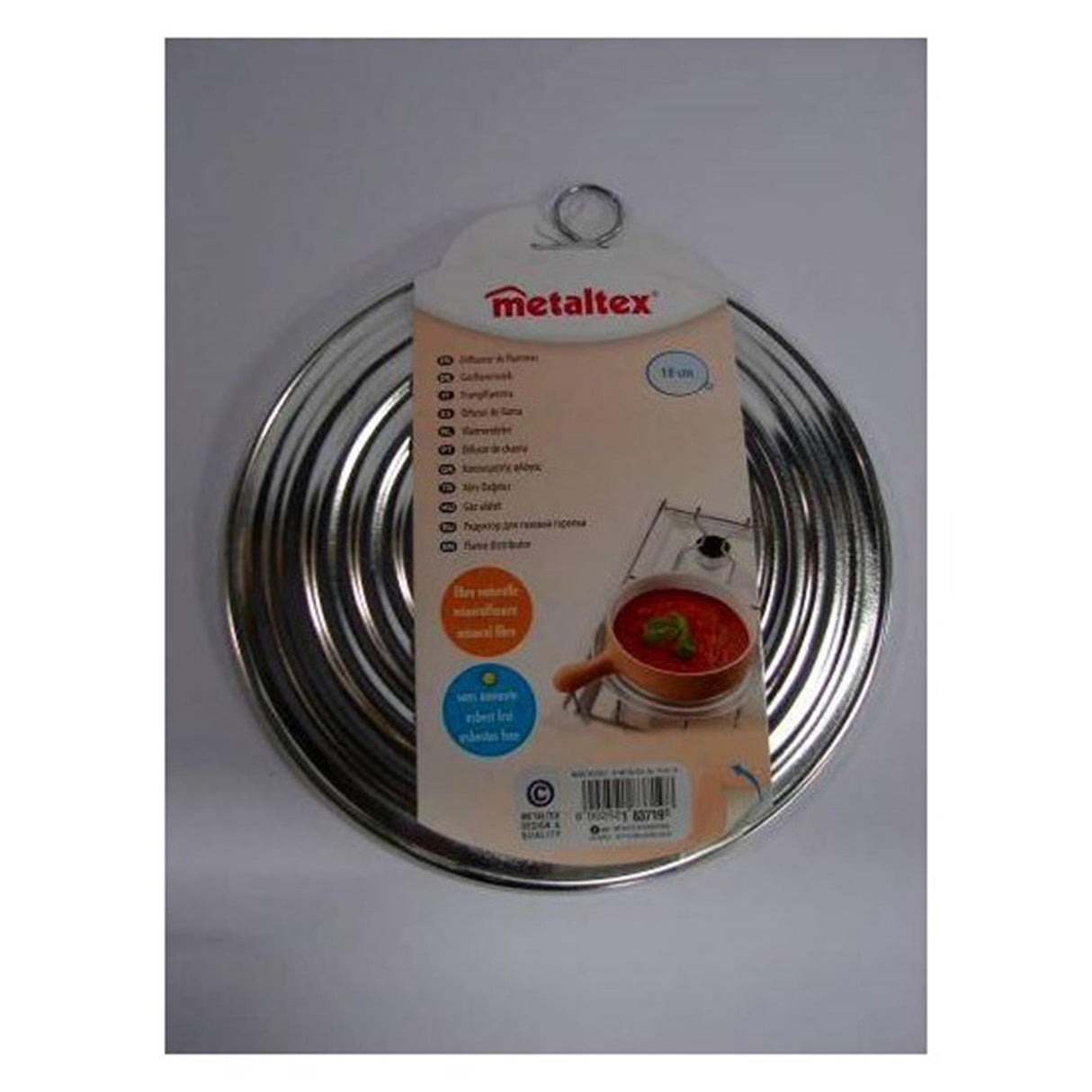 Metaltex vlamverdeler ø19cm