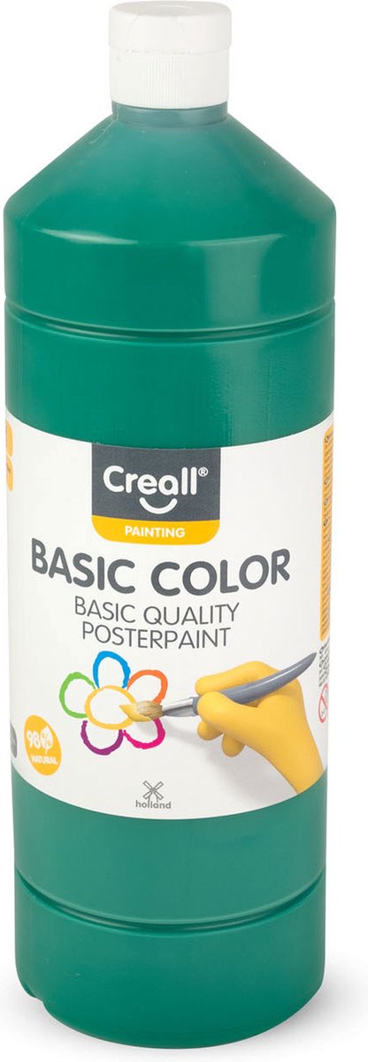 Creall schoolverf donkergroen, 1 liter