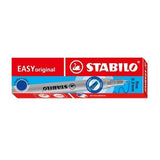 Stabilo easy org vullingen blauw fine