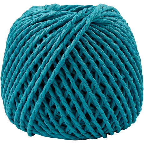 Creativ company https: www.cchobby.nl papier-garen-dikte-2-5-3-mm-turquoise-150-gr-40-m-1-bol