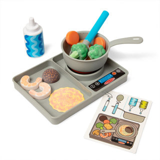 Melissa doug – water wow! kookplaat speelset – magisch koken met water