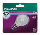 Sylvania 1059973 - syl led kogel e14 5,5w= 40w 470 lm 6500k | 6 stuks