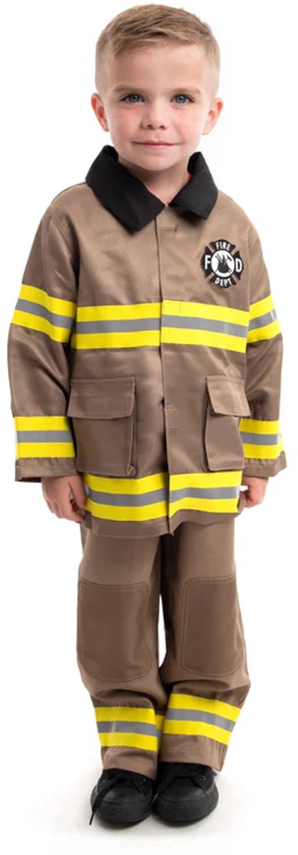 Little adventures - firefighter verkleedset – maat 98-104 98 104