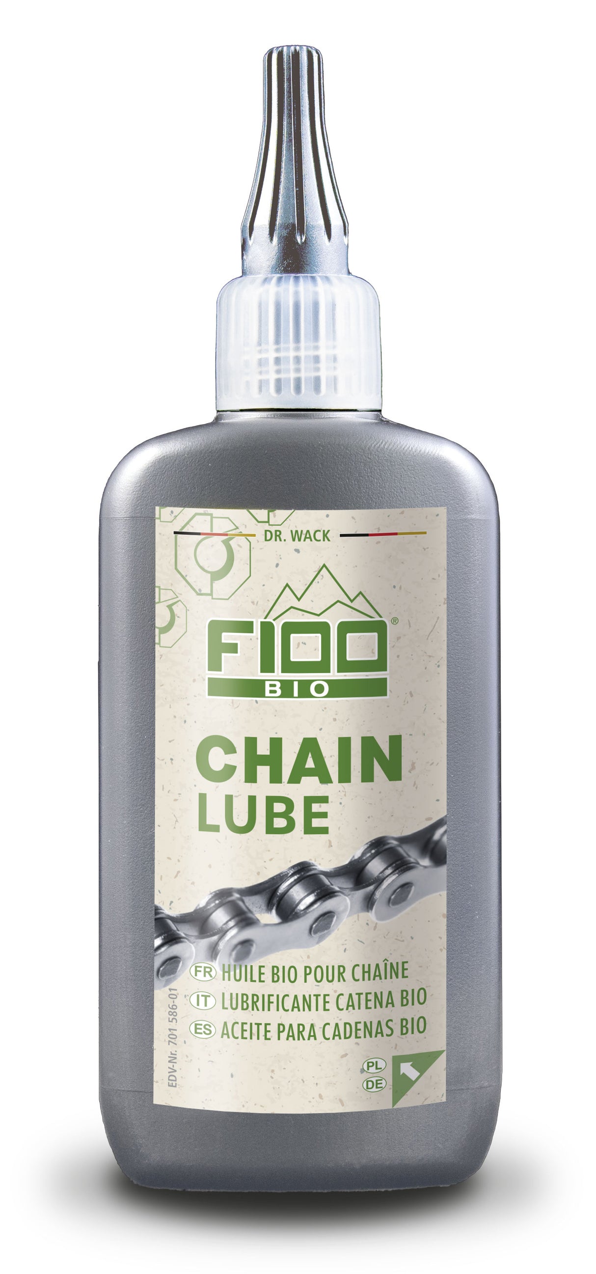 DRWACK BIO Chain Mazivo Dr. Wack F100 Bio Chain Lube DrippelflesJe při 100 ml