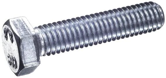 Dresselhaus zeskantbout 6-kt-screw,threaded head dresselh.m12x80mm galvani