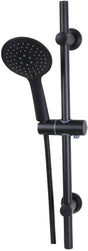 Differnz glijstangset deluxe 54 cm met handdouche en doucheslang zwart
