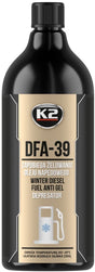 K2 dfa-39 - 1l - brandstoftoevoegsel - diesel antivries - diesel antistollingsmiddel