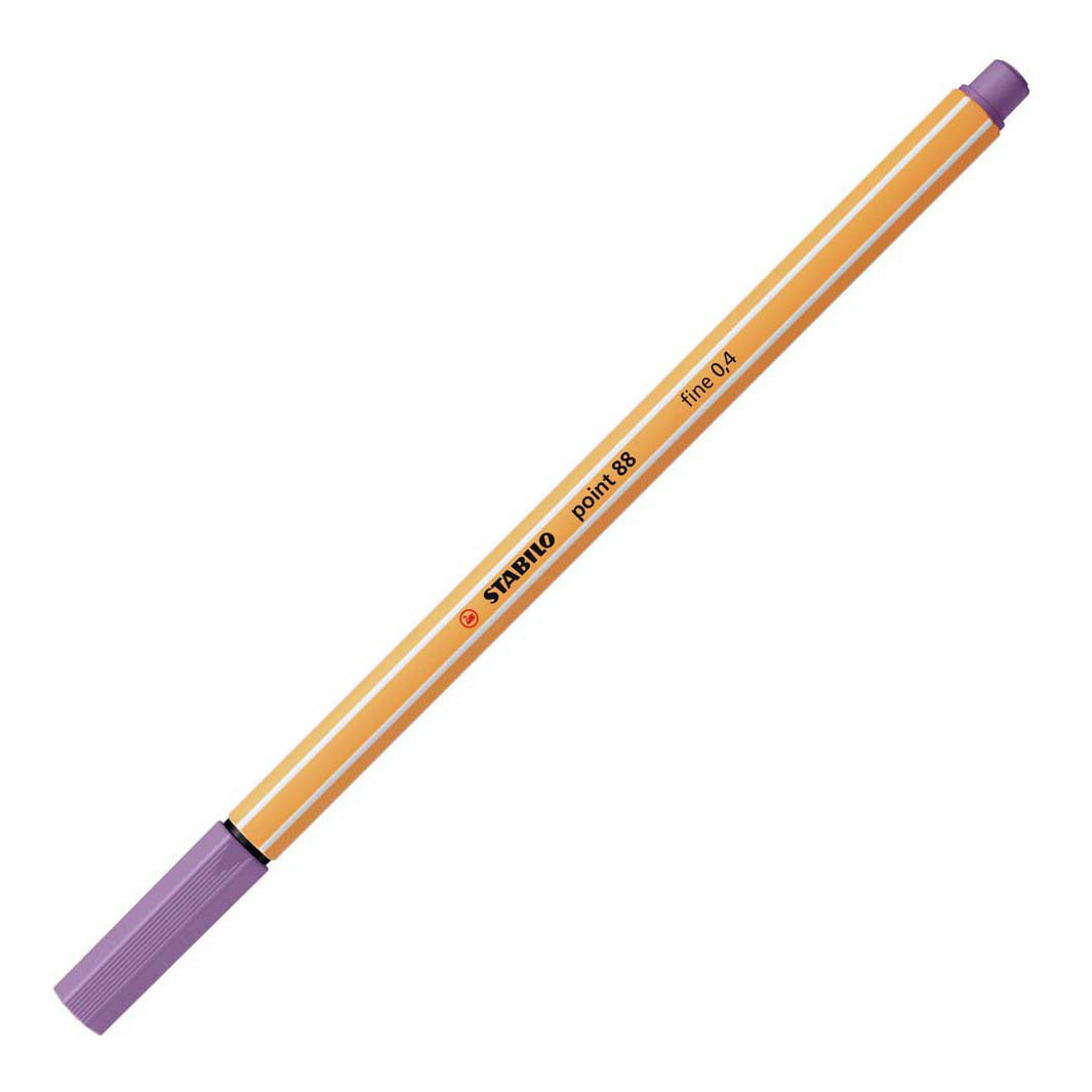 Stabilo point 88 fineliner vergrijsd violet (88 62)