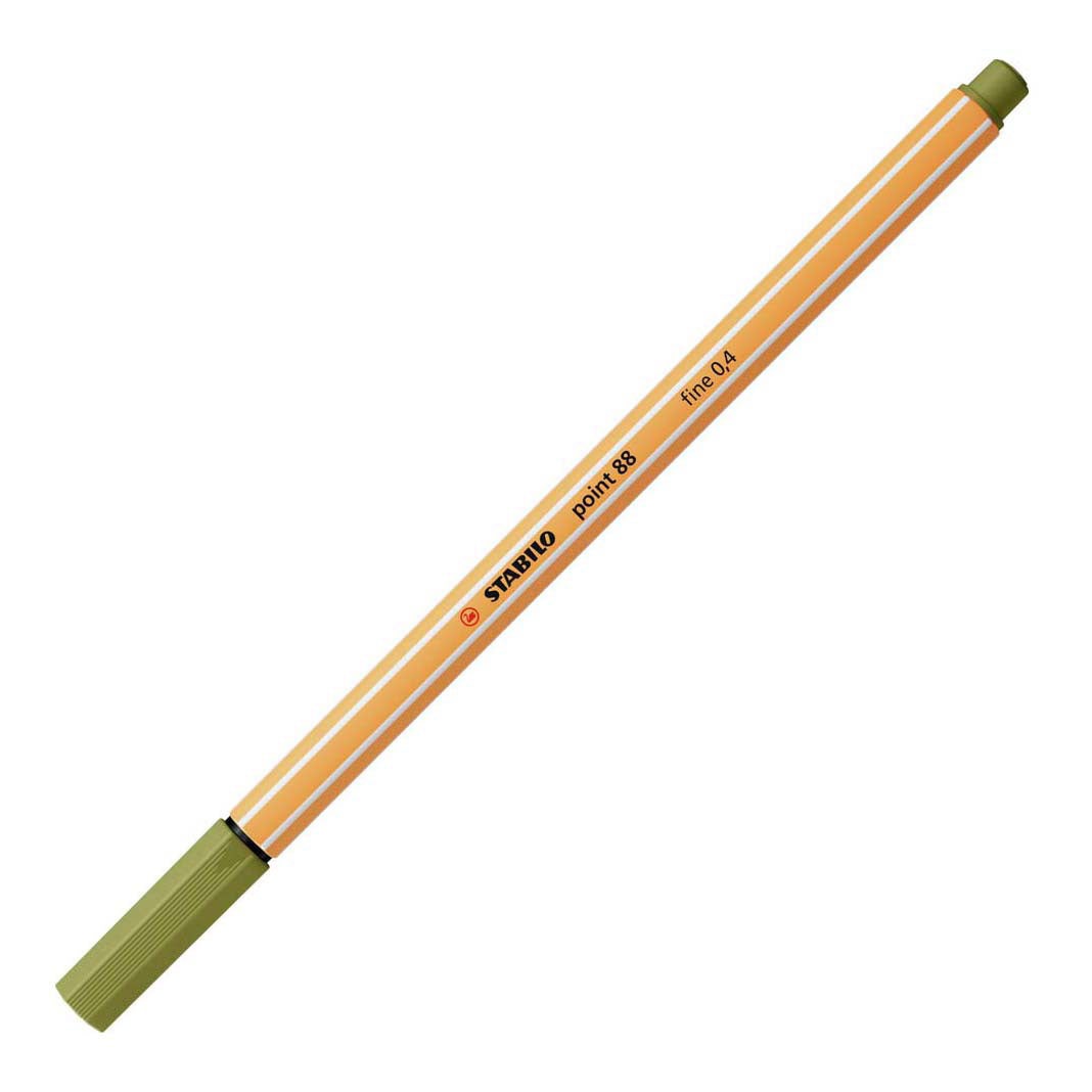 Stabilo Point 88 - Fineliner - Mud Green (88 37)