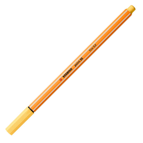 Stabilo point 88 fineliner - licht geel