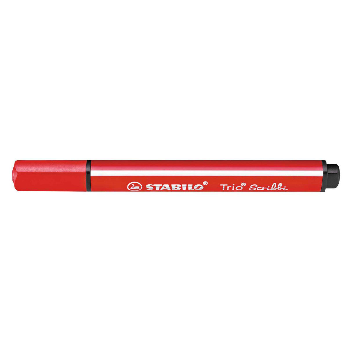 Stabilo trio scribbi felt -tip pen with soaking point red