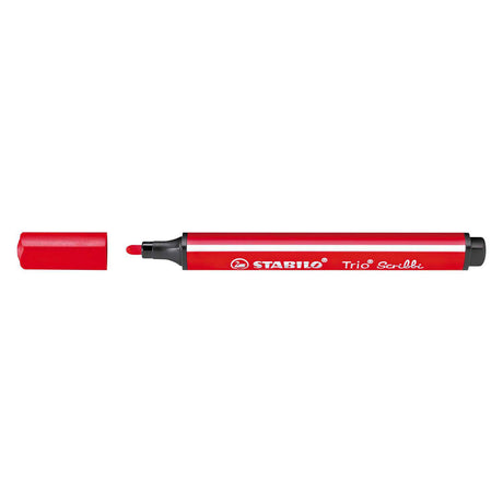 Stabilo trio scribbi viltstift - rood