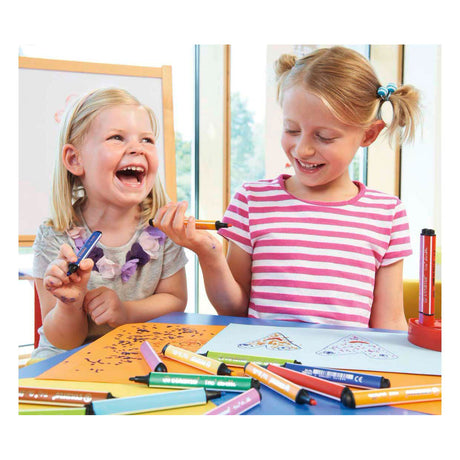 Stabilo trio scribbi viltstift - rood