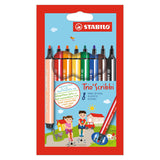 Stabilo Trio Scribbi Felt -tip Pens, 8 ..