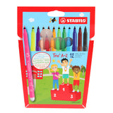 STABILO TRIO A-Z FEETSTIFT, 12ST.