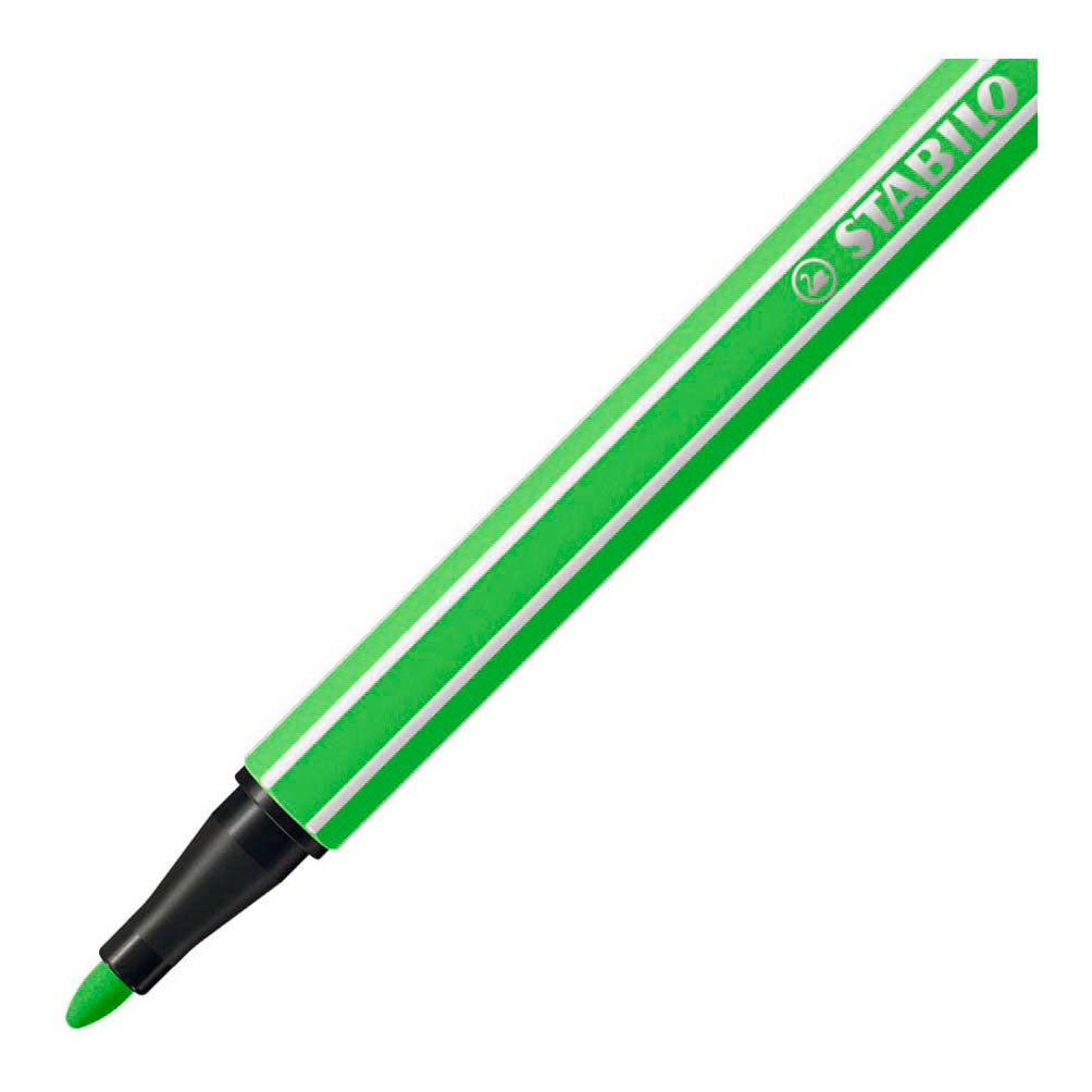 Stabilo Pen 68 - 6 Fluorescent Faarwen