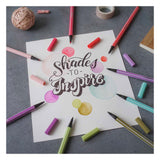 Stabilo pen 68 - viltstift - colorparade - set 20 stuks- rood