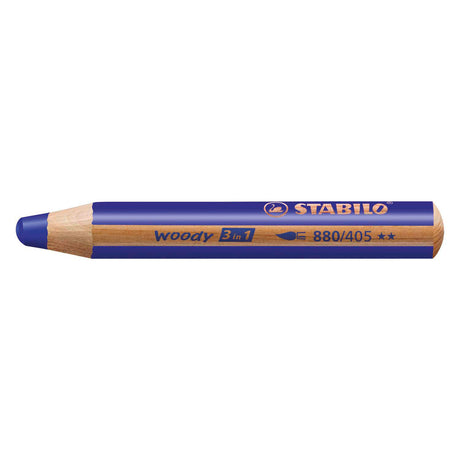 Stabilo woody 3 in 1 - multitalent kleurpotlood - ultramarijn