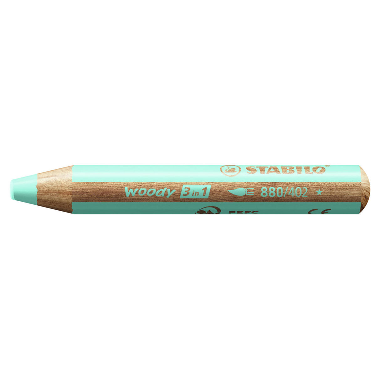 Stabilo Woody 3in1 - Azul pastel