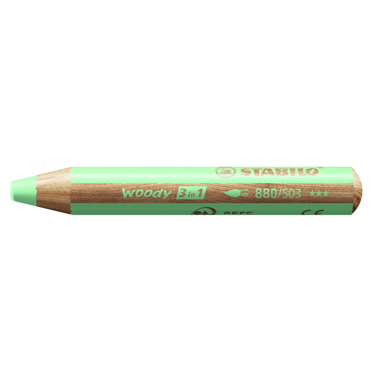 Stabilo Woody 3in1 - Pastell Green