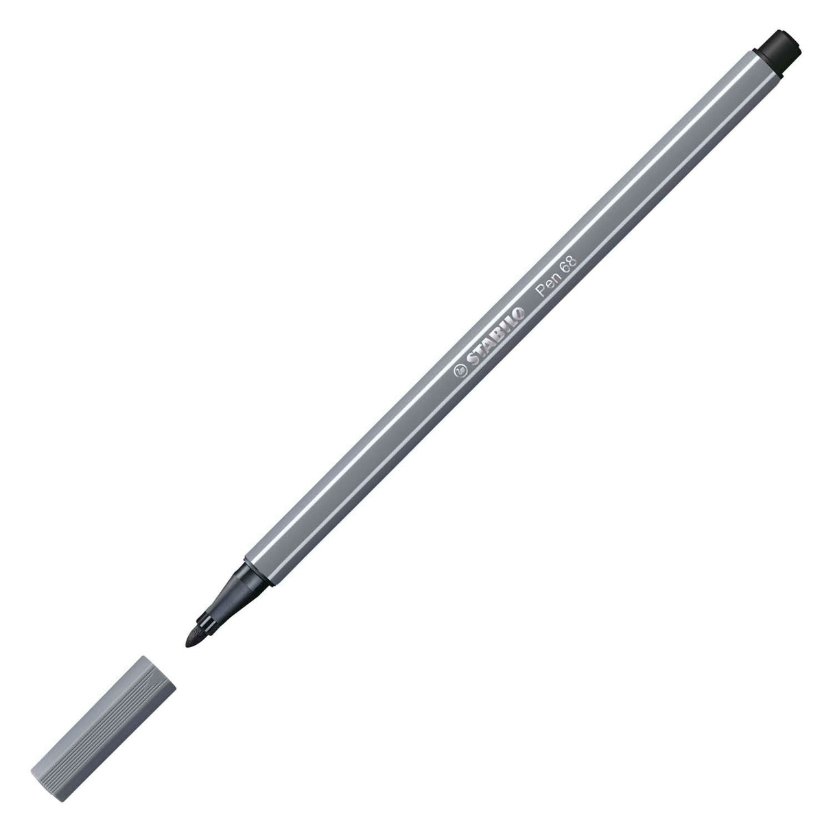 Stabolo Pen 68 - Felt -Tip Pen - Grigio scuro (68 96)