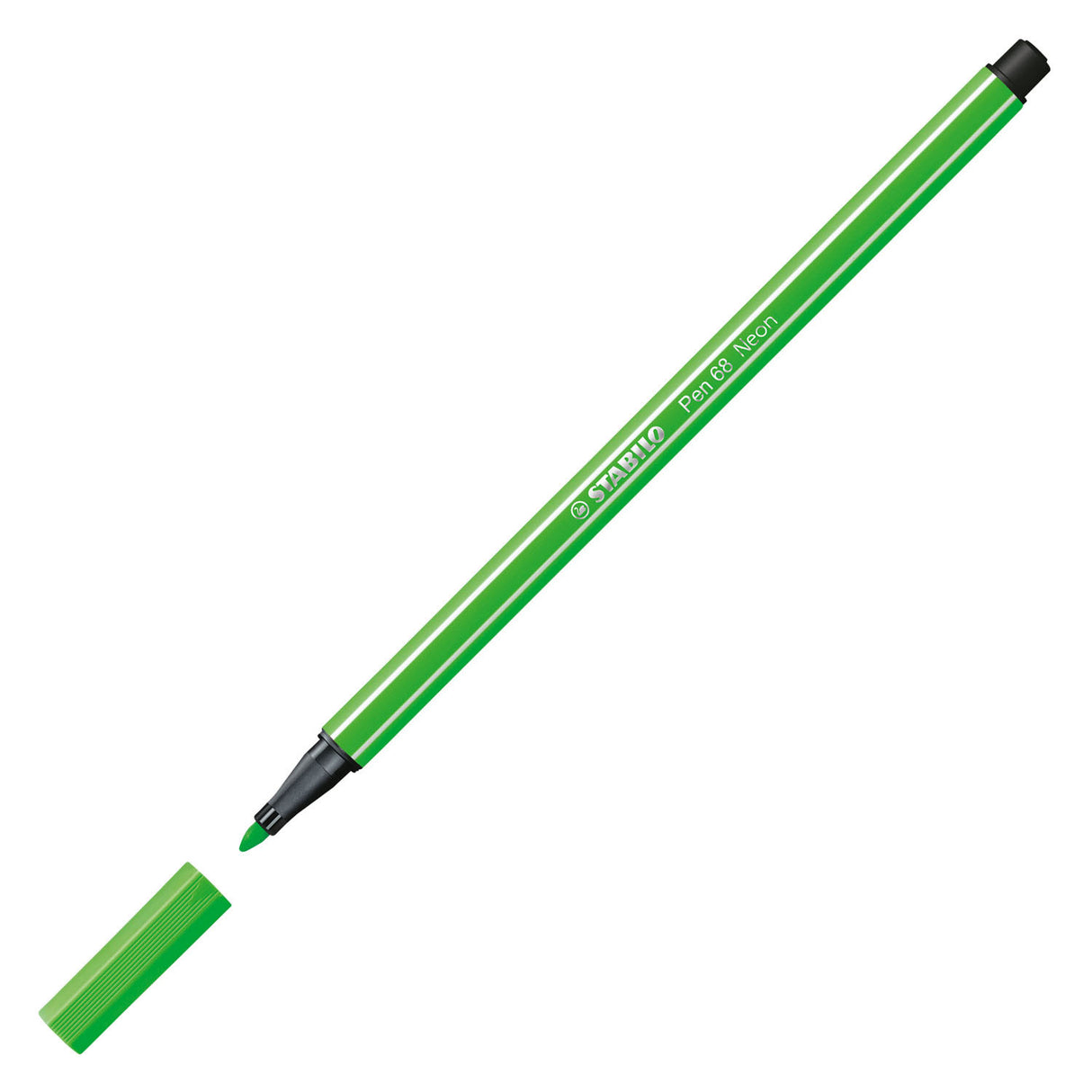 Pen stabilo 68 - FI SENTIS -TIP - Verde fluorescente (68 033)