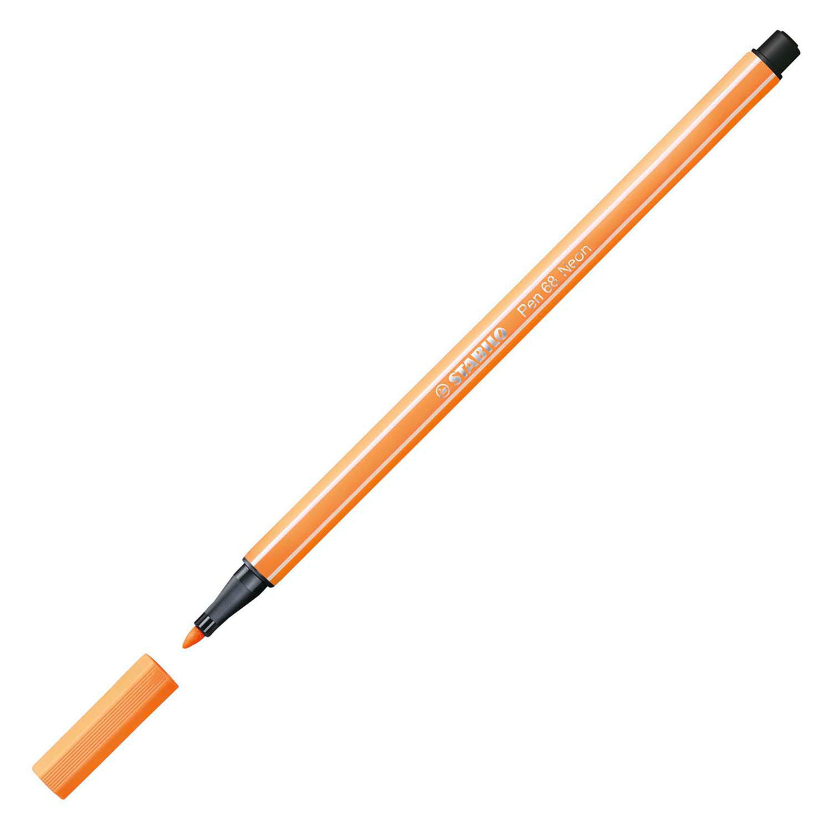 Stabilo Pen 68 - Felt -Tip Pen - Fluorescerende oransje (68 054)