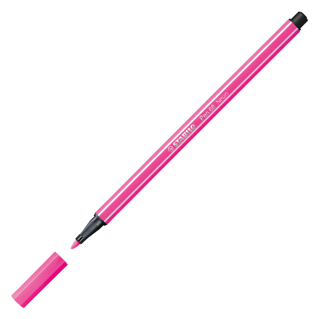 Stabilo Pen 68 - Felt -Tip Pen - Rose fluorescent (68 056)