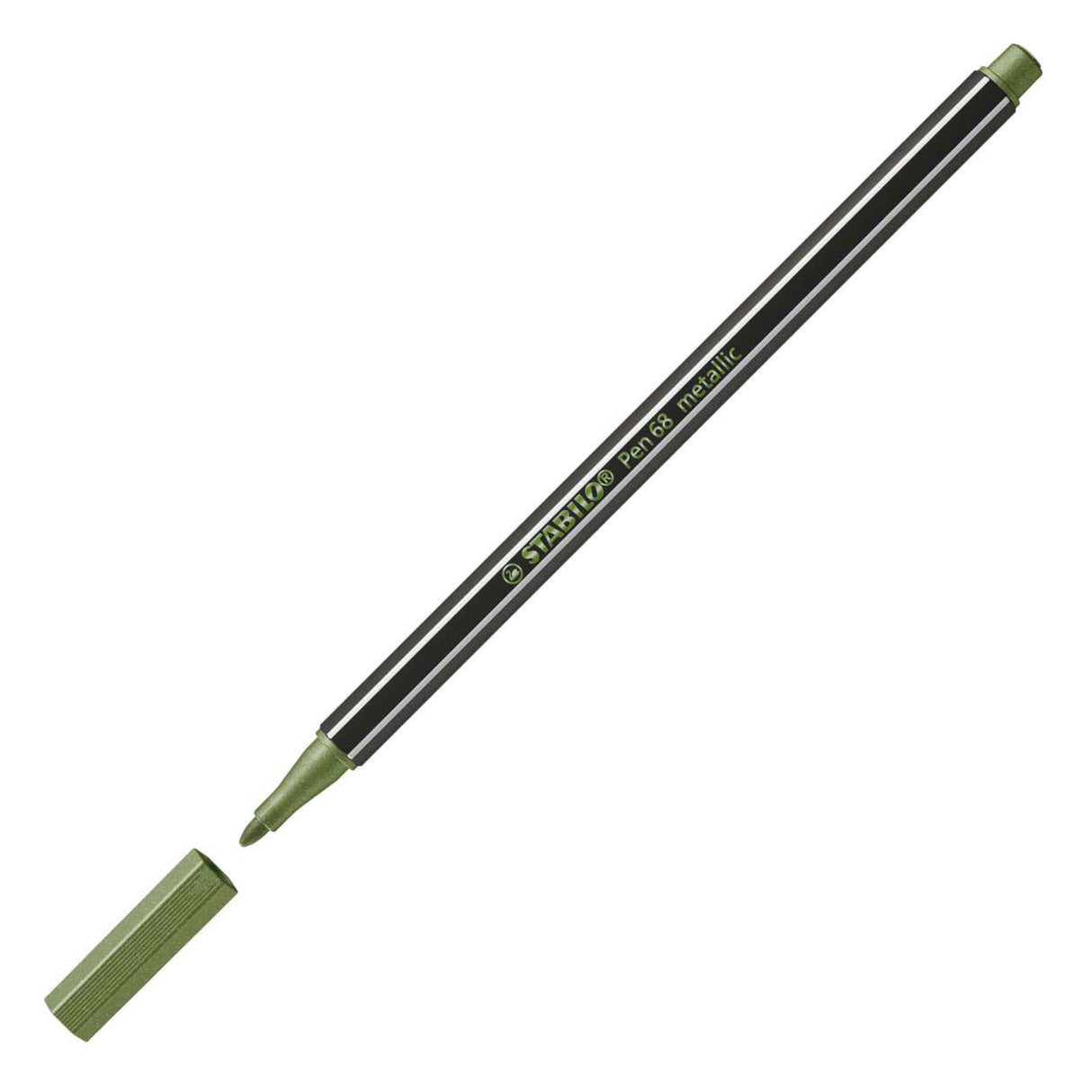 Stabilo Viltstift - Metallic Hell Green (68 843)