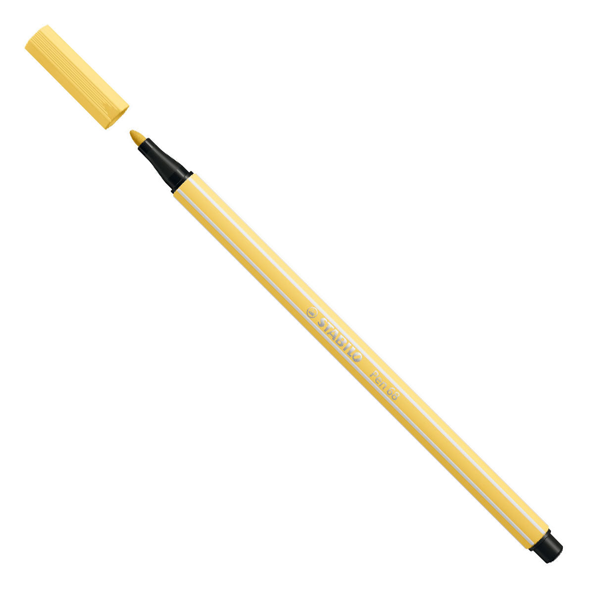 Stabilo Pen 68 - Felt -Tip Pen - jaune clair (68 23)